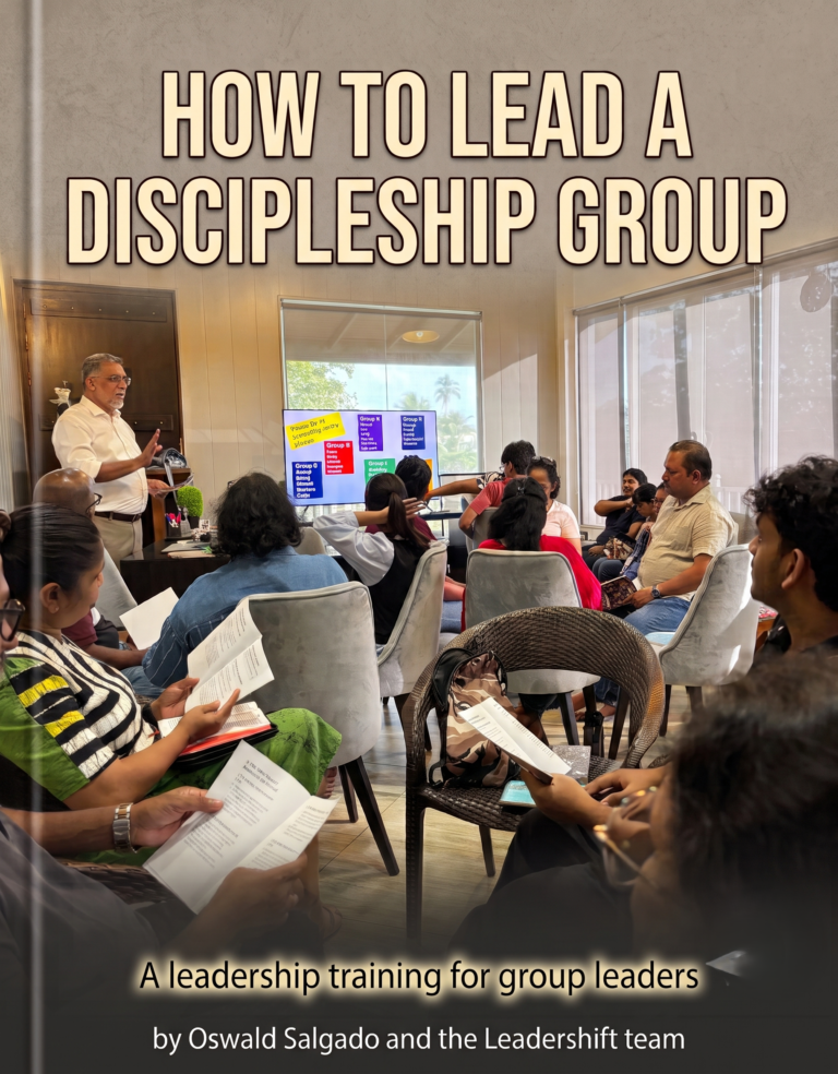 HOW TO LEAD A DISCIPLESHIP GROUP ගෝලත්ව කණ්ඩායමක් මෙහෙයවන්නේ කෙසේද?