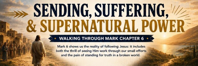 17. The book of Mark. The courage of be rejected.